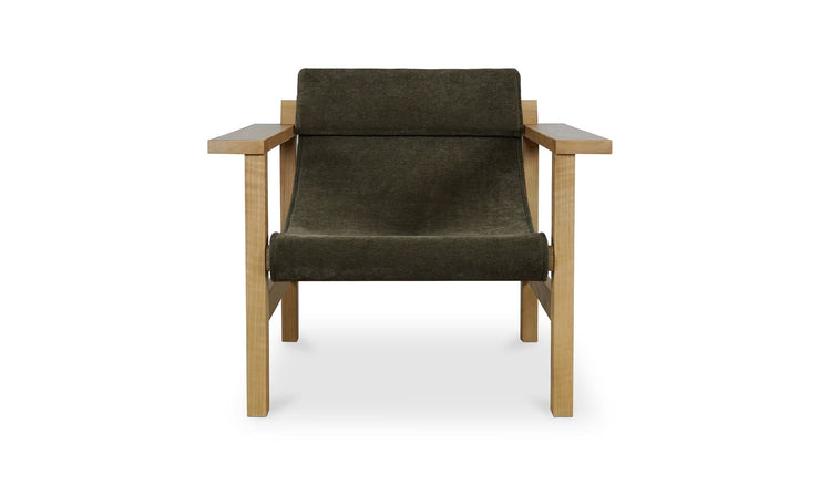 Moe's Home Collection Annex Cedar Green Lounge Chair