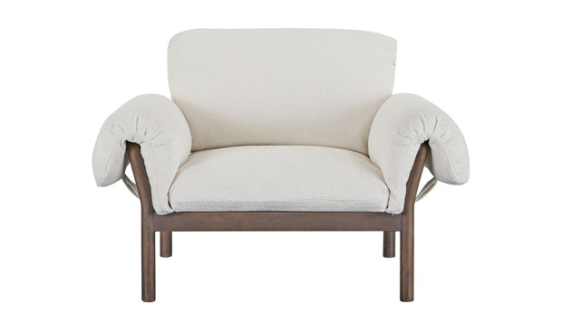 Moe's Home Collection Cardero Ivory Lounge Chair