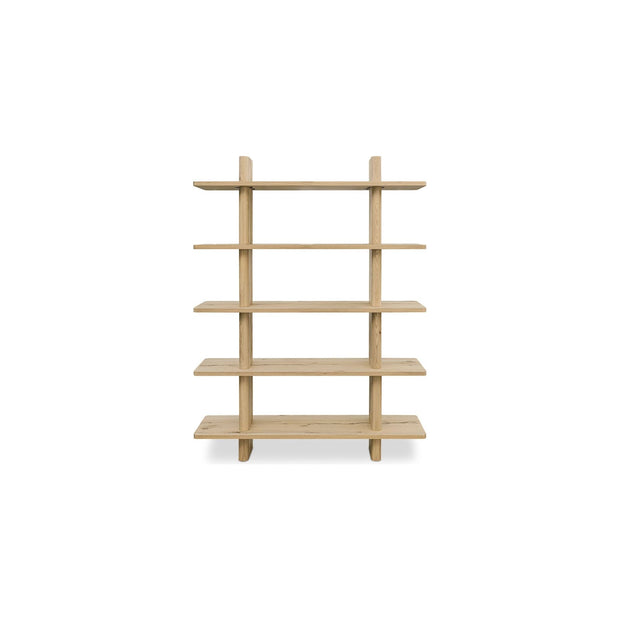Moe’s Home Collection Casey Large Rustic Oak Bookcase