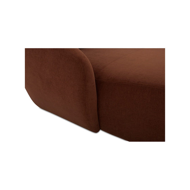 Moe’s Home Collection Amelia Chestnut Double Chaise Modular Sectional