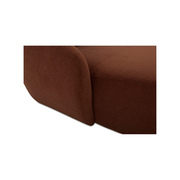 Moe’s Home Collection Amelia Chestnut Double Chaise Modular Sectional