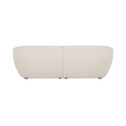 Moe’s Home Collection Amelia Warm White Double Chaise Modular Sectional
