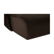 Moe’s Home Collection Amelia Espresso Double Chaise Modular Sectional