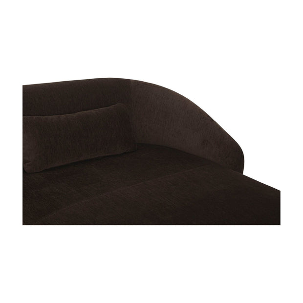 Moe’s Home Collection Amelia Espresso Double Chaise Modular Sectional