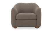 Moe's Home Collection Bria Warm Brown Accent Chair