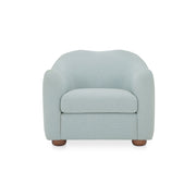 Moe's Home Collection Bria Light Blue Accent Chair