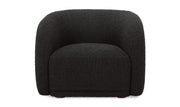 Moe's Home Collection Faye Black Boucle Accent Chair