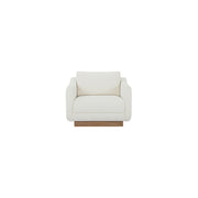 Moe's Home Collection Keane Cream Lounge Chair
