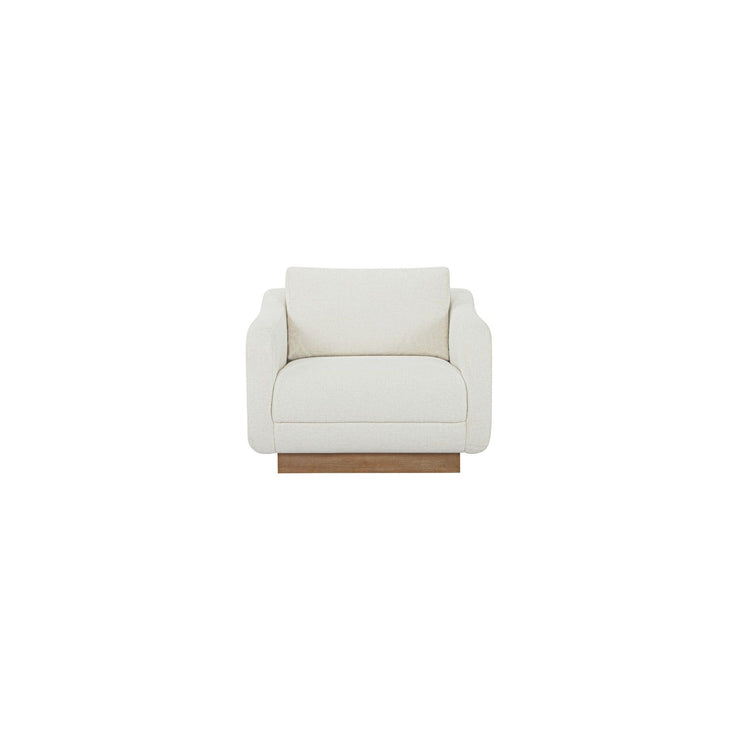 Moe's Home Collection Keane Cream Lounge Chair