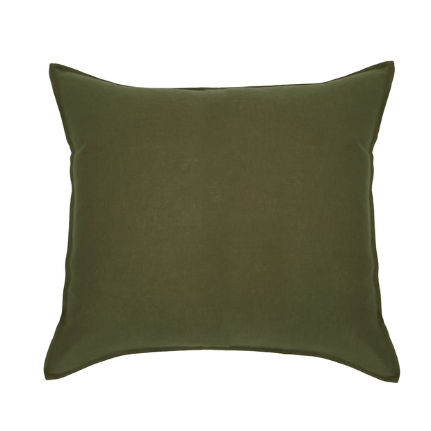 Pom Pom at Home Parker Forest Linen Duvet Cover Set ~ Available in Twin, Queen and King Sizes