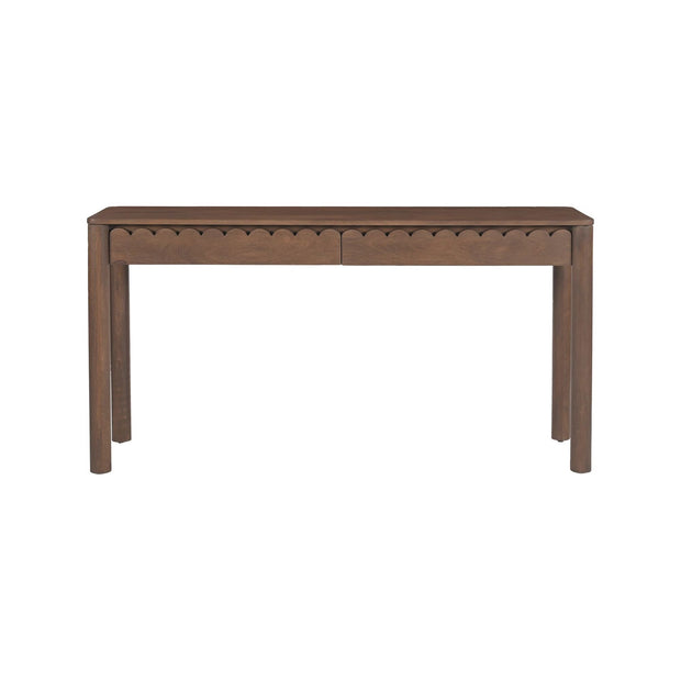 Moe’s Home Collection Wiley Vintage Brown Mango Wood Console Table