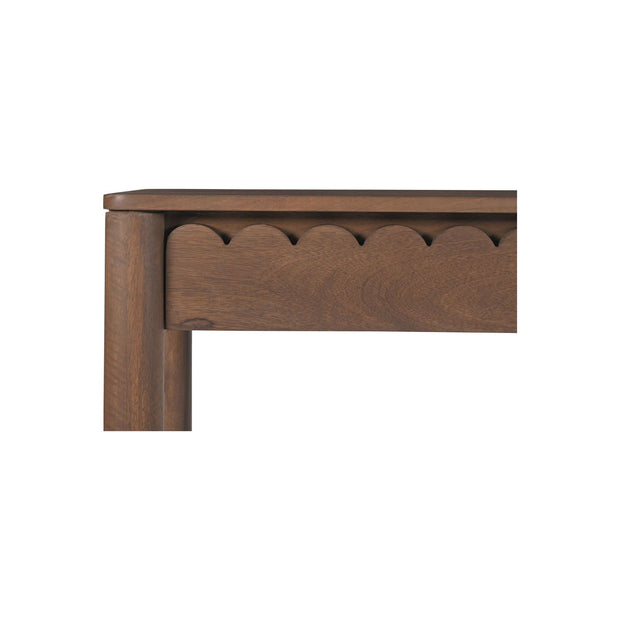 Moe’s Home Collection Wiley Vintage Brown Mango Wood Console Table
