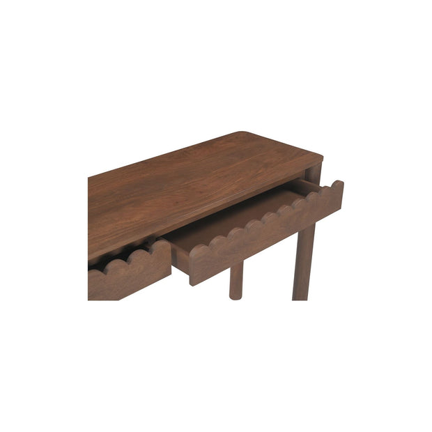 Moe’s Home Collection Wiley Vintage Brown Mango Wood Console Table