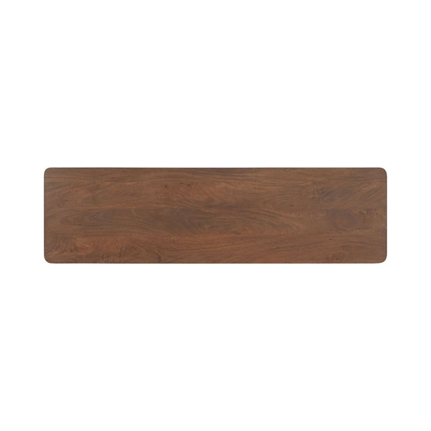 Moe’s Home Collection Wiley Vintage Brown Mango Wood Console Table