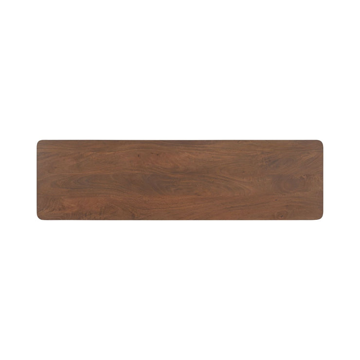 Moe’s Home Collection Wiley Vintage Brown Mango Wood Console Table