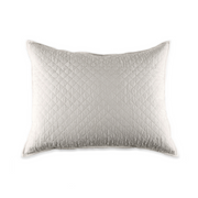 Pom Pom at Home Hampton Flax Linen Diamond Quilted Coverlet and Pillow Shams ~ Available in Twin, Queen and King Sizes