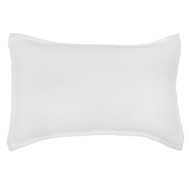 Pom Pom at Home Harbour White Matelasse Coverlet and Pillow Shams ~ Available in Twin, Queen and King Sizes