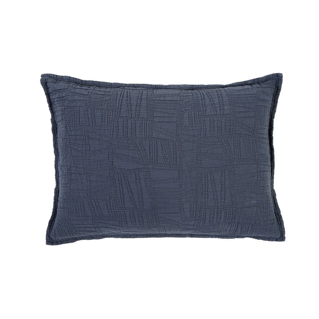 Pom Pom at Home Harbour Navy Matelasse Coverlet and Pillow Shams ~ Available in Twin, Queen and King Sizes