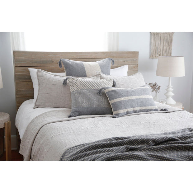Pom Pom at Home Harbour Taupe Matelasse Coverlet and Pillow Shams ~ Available in Twin, Queen and King Sizes