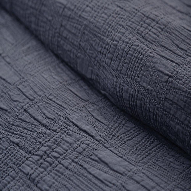 Pom Pom at Home Harbour Navy Matelasse Coverlet and Pillow Shams ~ Available in Twin, Queen and King Sizes