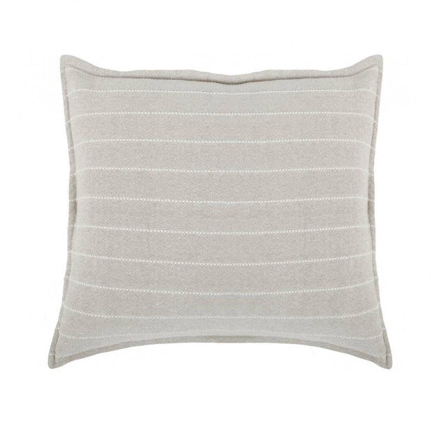 Pom Pom at Home Henley Oat & Ivory Striped Duvet Cover and Pillow Shams ~ Available in Twin, Queen and King Sizes
