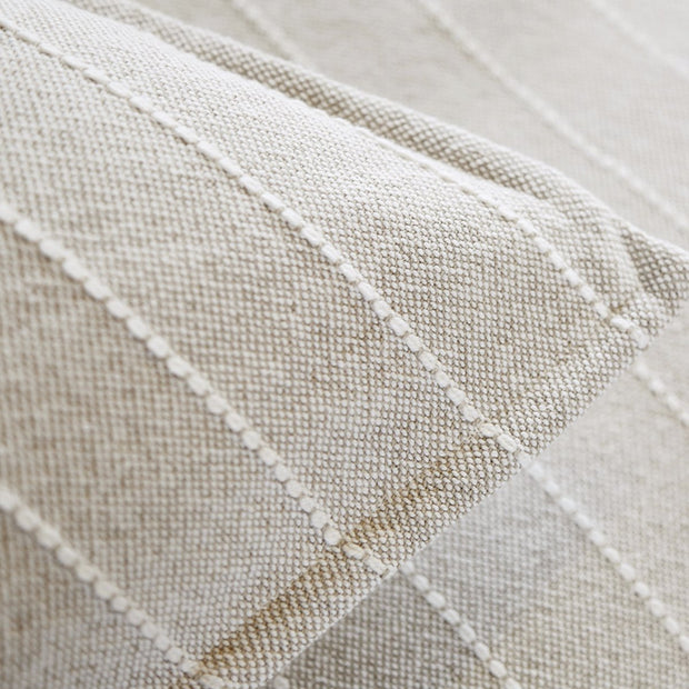 Pom Pom at Home Henley Oat & Ivory Striped Duvet Cover and Pillow Shams ~ Available in Twin, Queen and King Sizes