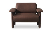 Moe's Home Collection Marcello Dark Brown Lounge Chair