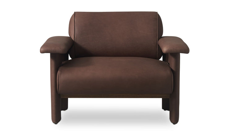 Moe's Home Collection Marcello Dark Brown Lounge Chair