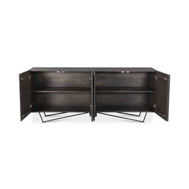 Moe's Home Collection Brolio Charcoal Grey Sideboard