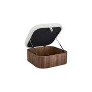 Moe’s Home Collection Sonny Flecked Oat Storage Ottoman