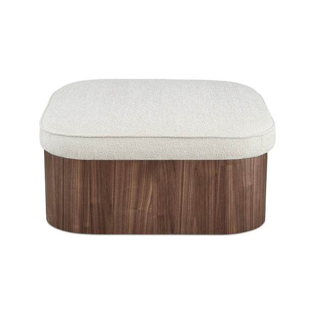 Moe’s Home Collection Sonny Flecked Oat Storage Ottoman