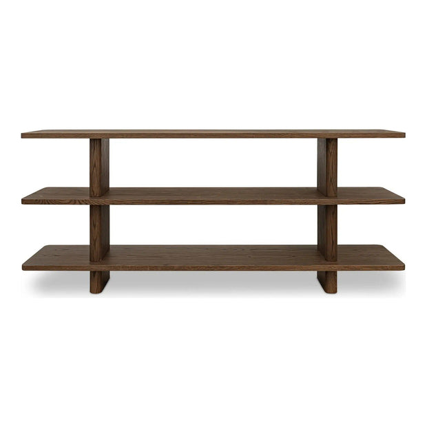 Moe’s Home Collection Casey Small Dark Brown Bookcase