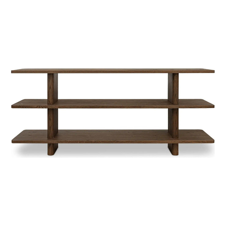 Moe’s Home Collection Casey Small Dark Brown Bookcase