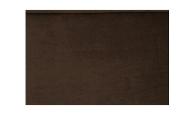 Moe's Home Collection Harmony Dark Brown Faux Mohair Accent Chair