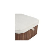 Moe’s Home Collection Sonny Flecked Oat Storage Ottoman
