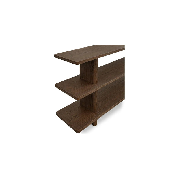 Moe’s Home Collection Casey Small Dark Brown Bookcase