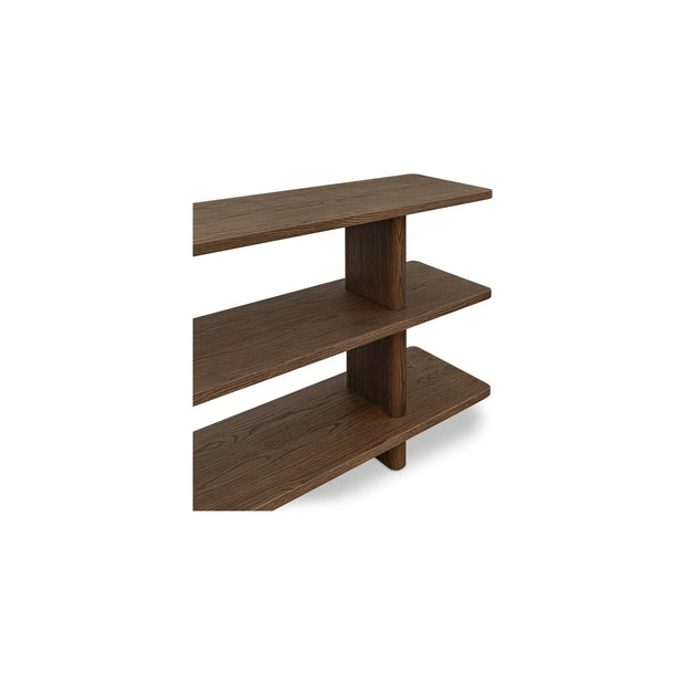 Moe’s Home Collection Casey Small Dark Brown Bookcase