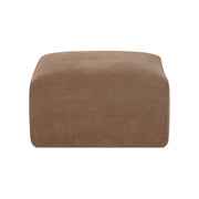 Moe’s Home Collection Isla Mocha Slipcovered Ottoman
