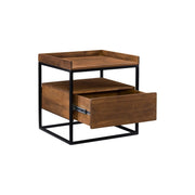 Moe's Home Collection Vancouver Solid Acacia Side Table
