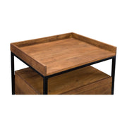 Moe's Home Collection Vancouver Solid Acacia Side Table