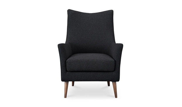 Moe's Home Collection Fisher Charcoal Armchair