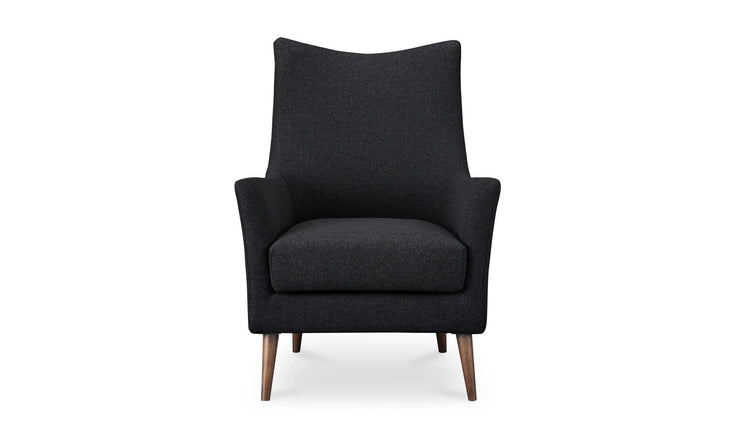 Moe's Home Collection Fisher Charcoal Armchair