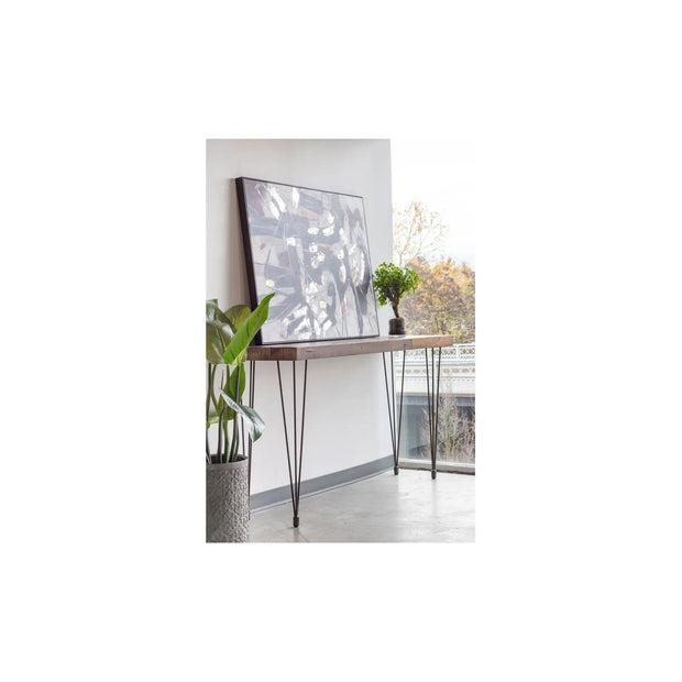 Moe’s Home Collection Boneta Reclaimed Wood and Iron Console Table