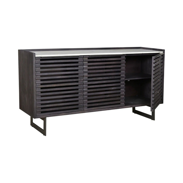 Moe's Home Collection Paloma Charcoal Grey Sideboard