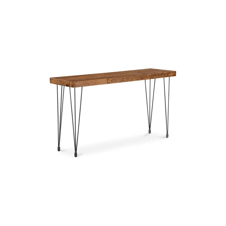 Moe’s Home Collection Boneta Reclaimed Wood and Iron Console Table