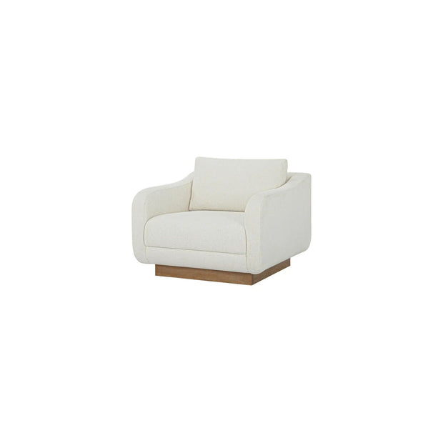 Moe's Home Collection Keane Cream Lounge Chair