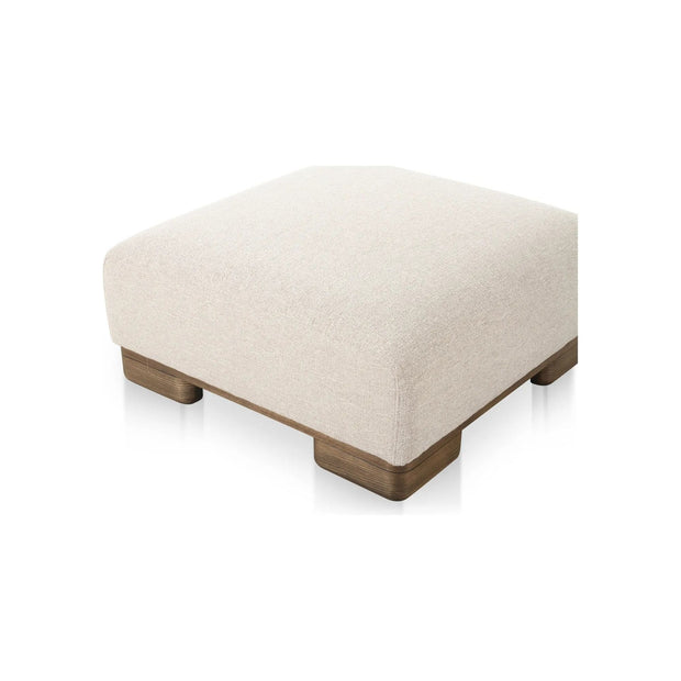 Moe’s Home Collection June Oatmeal Ottoman