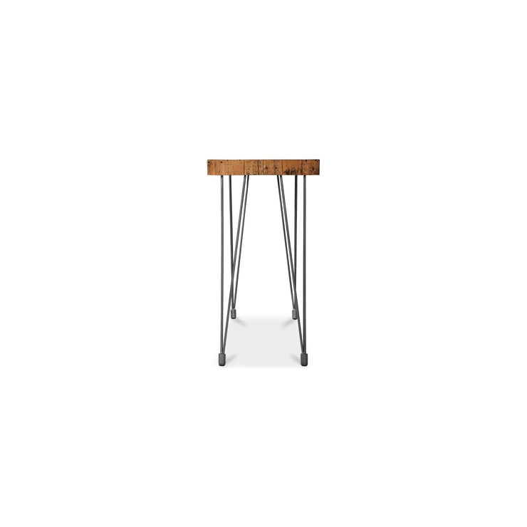 Moe’s Home Collection Boneta Reclaimed Wood and Iron Console Table