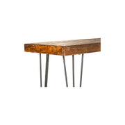 Moe’s Home Collection Boneta Reclaimed Wood and Iron Console Table