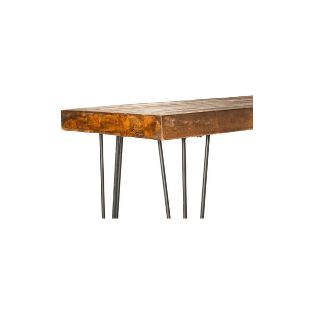 Moe’s Home Collection Boneta Reclaimed Wood and Iron Console Table